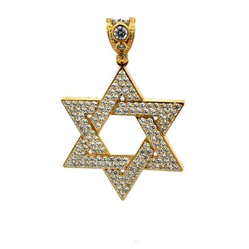 Pendant Star of David 54 10K