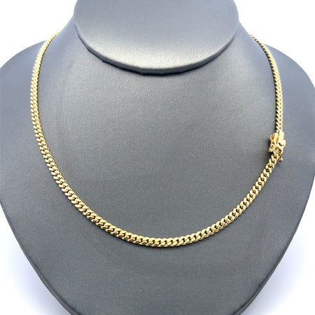 Chain Cuban Link 3mm 16" 14K