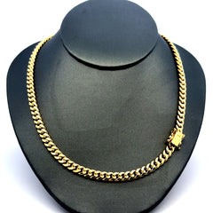 Chain Hollow Cuban 5.5mm 22" 14K