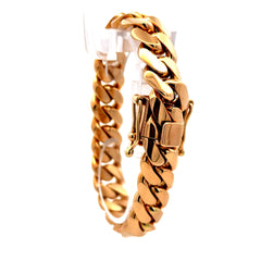 Bracelet Cuban Link 14mm 8" 14K