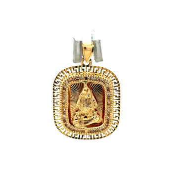 Pendant ‘Virgen de la Caridad del Cobre’ 31 10K