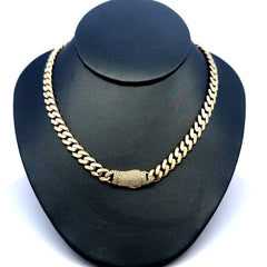 Chain Monaco 6.5mm 18" 10K