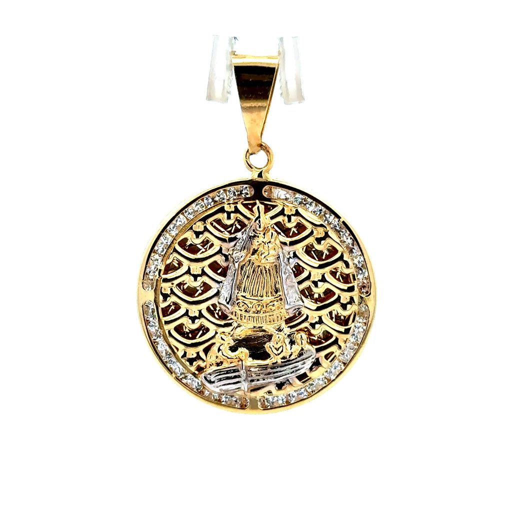 Pendant ‘Virgen de la Caridad del Cobre’ 37.5 10K
