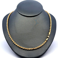 Chain Solid Rope 3mm 18" 14K
