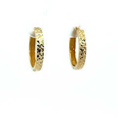 Earrings Fancy Hoops 18 2.5mm 10K