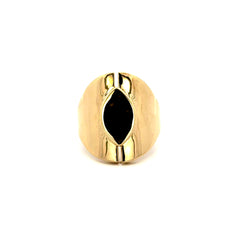 Ring Women's Bold Oversized 7 2.5mm 10K
