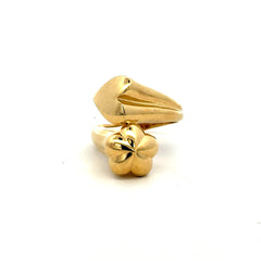 Ring Women's Bold Oversized 7.5 3mm 10K