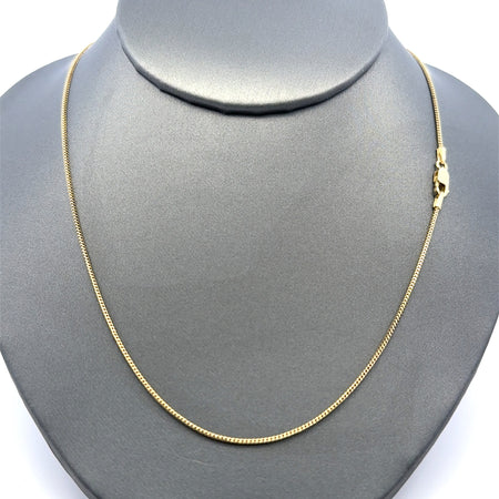 Chain Solid Franco 1mm 26" 10K