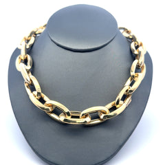 Necklaces Oval Link 15mm 16" 10K