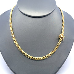 Chain Cuban Link 4mm 16" 10K