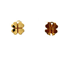 Earrings Omega Lock 16 16mm 10K