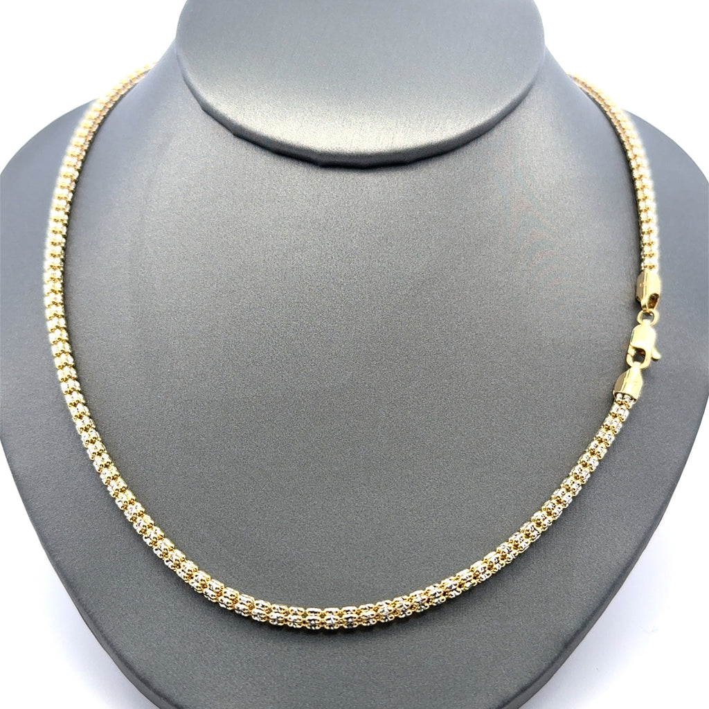 Chain Iced 3mm 22" 14K