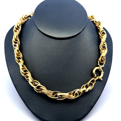Necklaces Big Rope 8.5mm 18" 14K