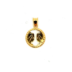 Pendant Mother-of-Pearl Zodiac Sign 21.5 10K