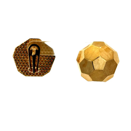 Earrings Omega Lock 23 23mm 10K