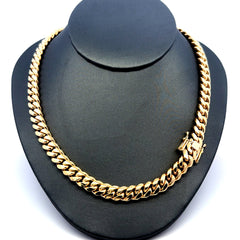 Chain Cuban Link 8.5mm 18" 14K