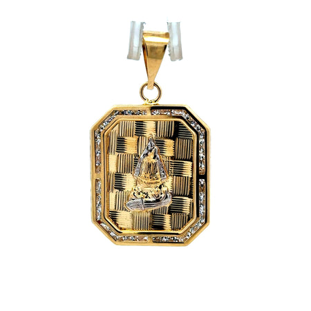 Pendant ‘Virgen de la Caridad del Cobre’ 38.5 10K