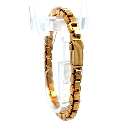 Bracelet Big Box Link 5.5mm 7.5" 14K