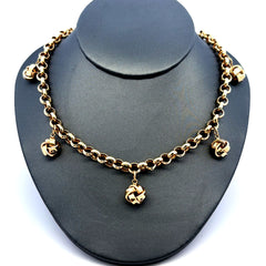 Necklaces Rollo 6.5mm 17.5" 14K