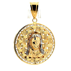 Pendant Sacred Heart of Jesus 50.5 10K