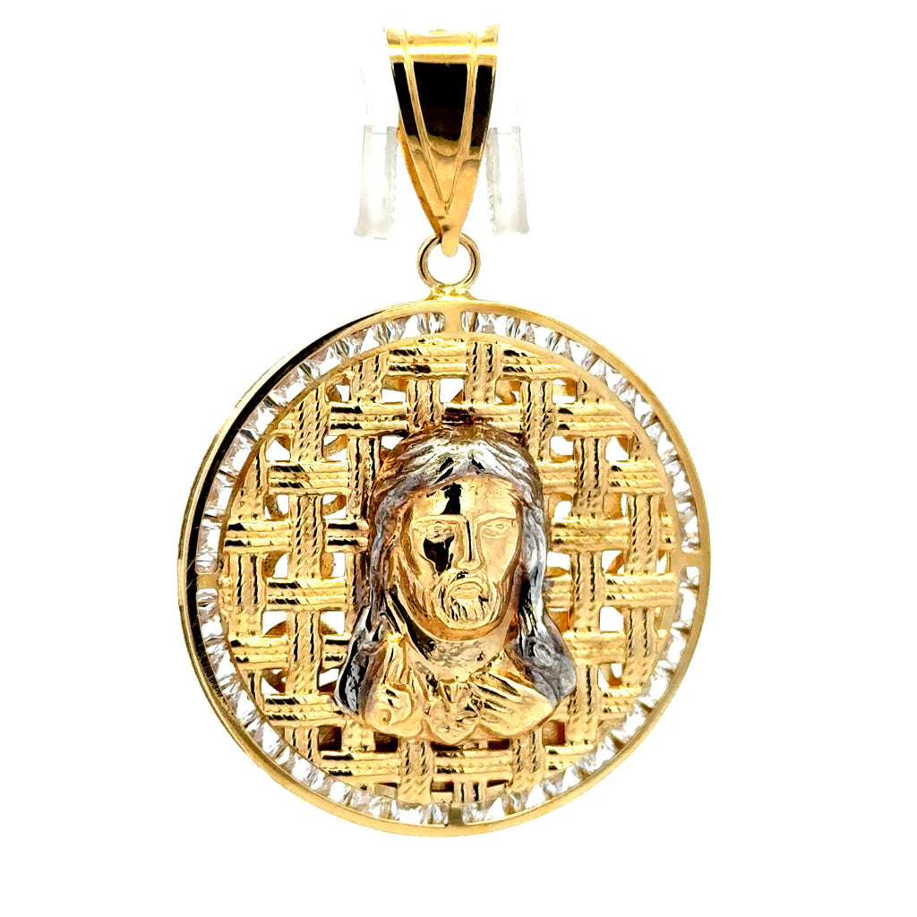 Pendant Sacred Heart of Jesus 50.5 10K