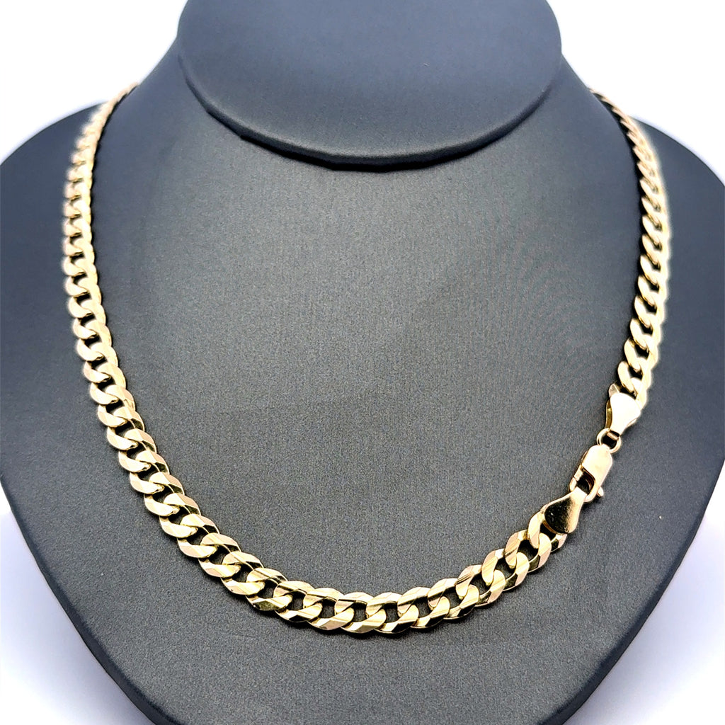 Chain Curb Link 6mm 24" 10K