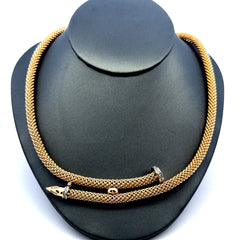 Necklaces Jessica with CZ 5.5mm 18.5" 14K