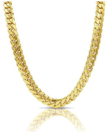 Chain Cuban Link 14mm 24" 10K