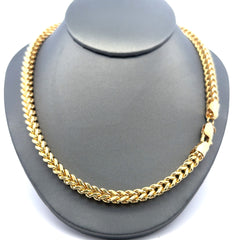 Chain Hollow Franco  5.5mm 28" 10K