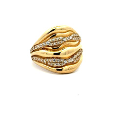 Ring Women's with CZ 7 2.5mm 10K