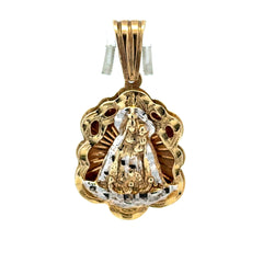 Pendant ‘Virgen de la Caridad del Cobre’ 50 10K