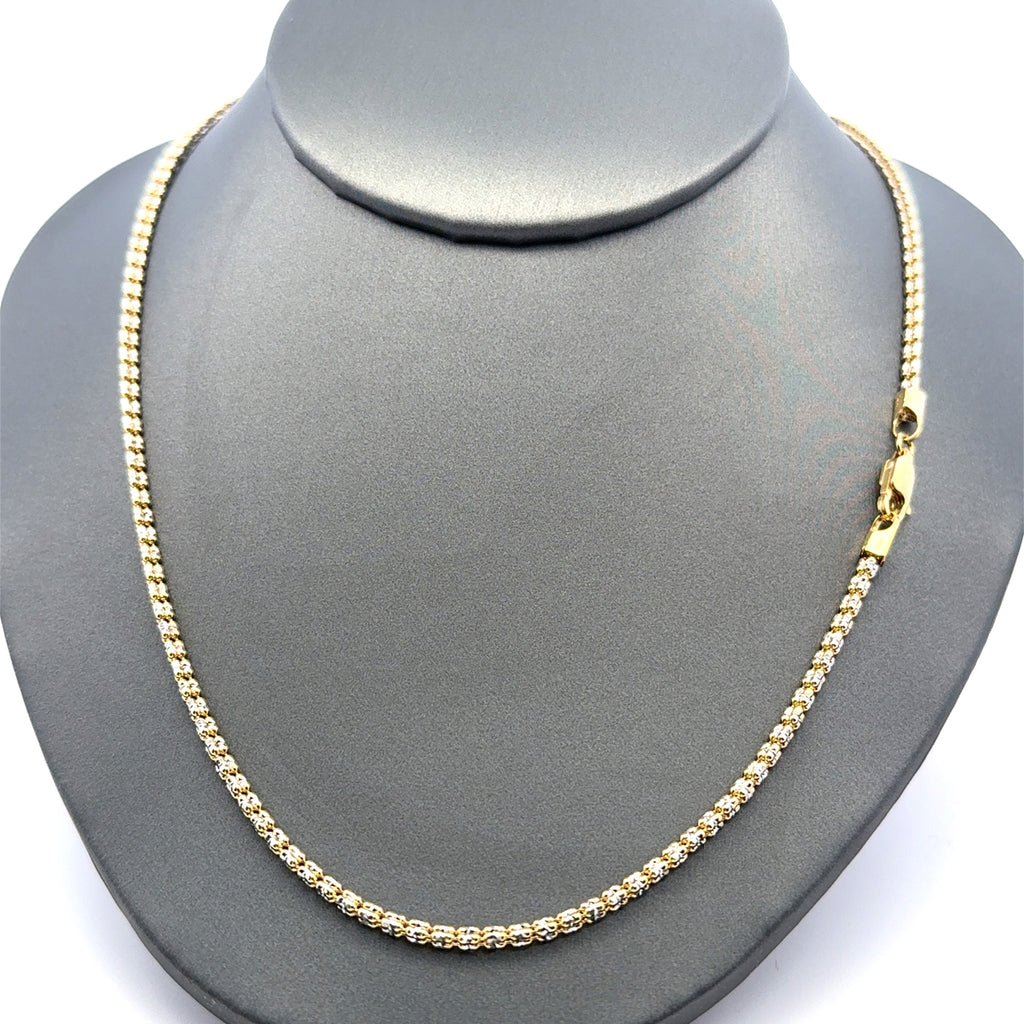 Chain Iced 2.5mm 24" 14K
