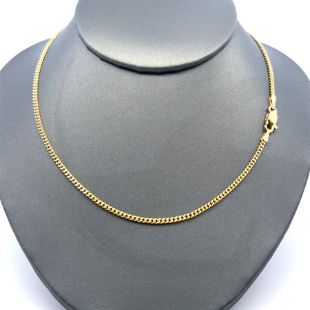 Chain Mini Cuban Link 2mm 20" 10K