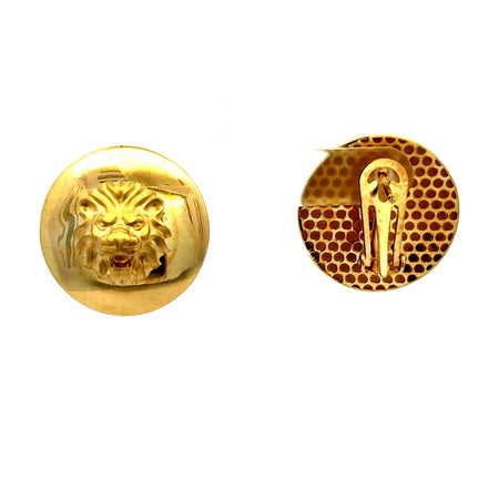 Earrings Omega Lock 23.5 23.5mm 10K