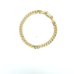 Bracelet Curb Link 4.5mm 8" 10K