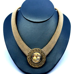 Necklaces Jessica with Religious Medallion 33mm 18" 10K