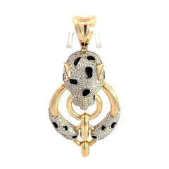 Pendant Leaf-Shaped 33.5 10K
