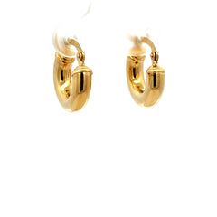 Earrings Fancy Hoops 15 4mm 10K