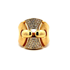 Ring Women's Symmetry & CZ 6 3.5mm 10K