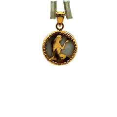 Pendant Mother-of-Pearl Zodiac Sign 21.5 10K