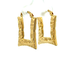Earrings Fancy Hoops 23.5 2.5mm 10K