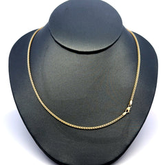 Chain Hollow Franco  1.5mm 20" 14K