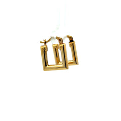 Earrings Stylish Hoops 19.5 3mm 10K