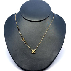 Chain Lowercase Initial 0.5mm 18" 14K