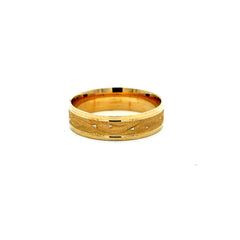 Ring Men’s Wedding Band 11 6mm 10K