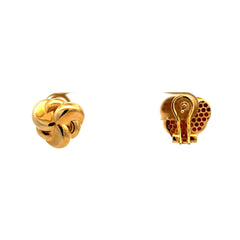 Earrings Omega Lock 14.5 15mm 14K