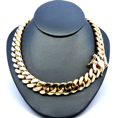 Chain Cuban Link 14mm 22" 10K