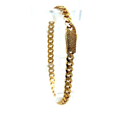 Bracelet Monaco 5mm 7" 10K