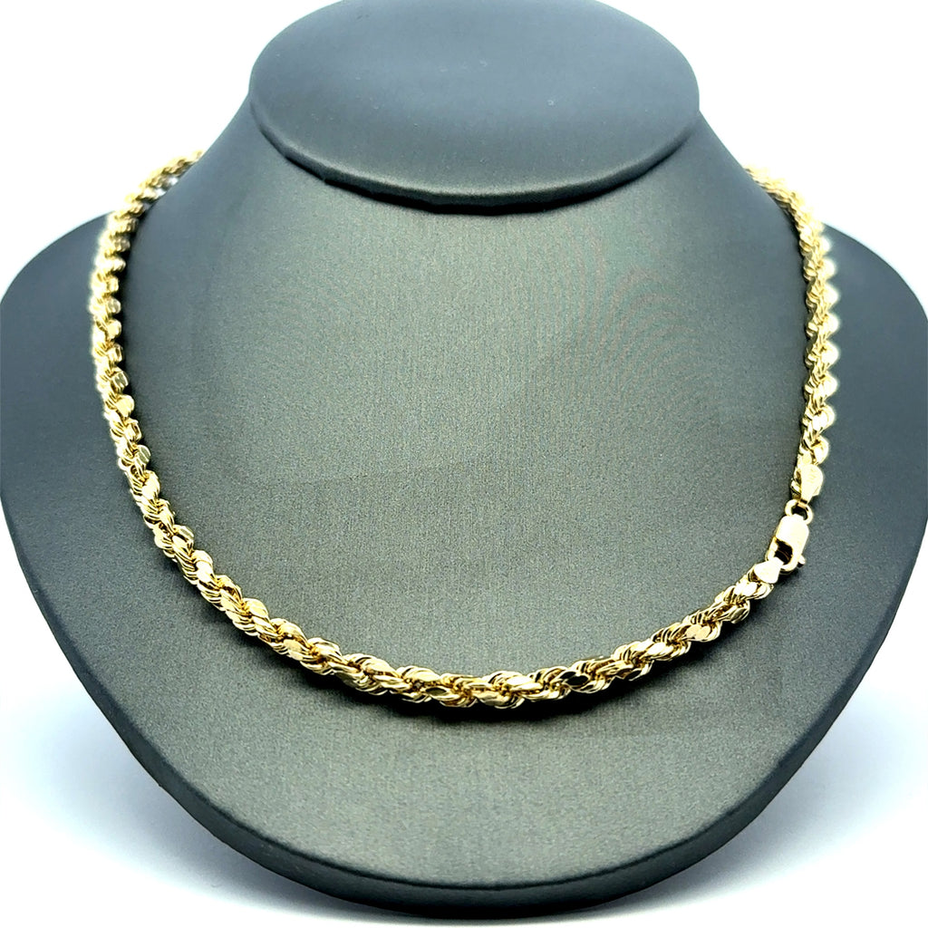 Chain Hollow Rope 4.5mm 24" 14K
