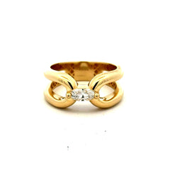 Ring Women's 7 5.5mm 10K